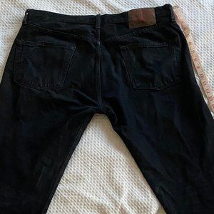 Levi's Vintage Clothing 1978 501 Jean - Black Overdye 33x34